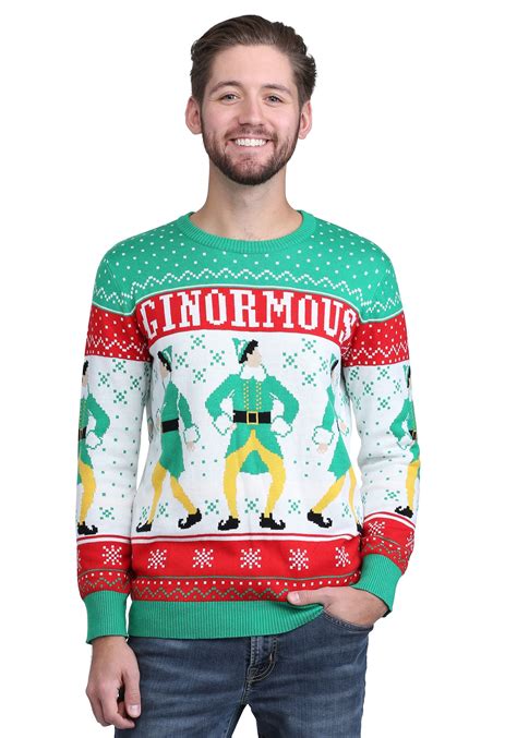 elf christmas sweater|buddy the elf jumper.